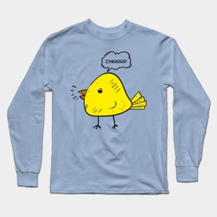 Chick Chirping Long Sleeve T-Shirt